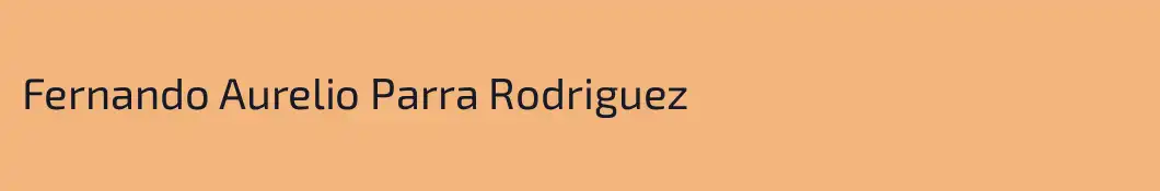 Fernando Aurelio Parra Rodriguez